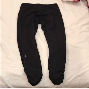 Lululemon Crops, black, sz 8